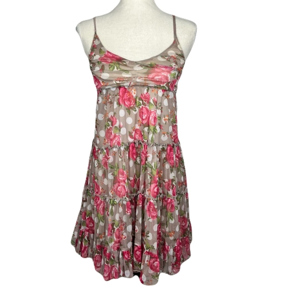 Red Tulips brand floral sundress